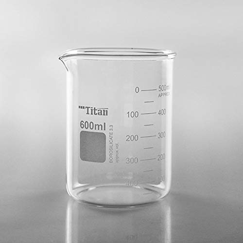 Čašica ADAMAS-BETA 600ml, nisko oblikovanje naučno-staklene čaša Borosilikat čaša