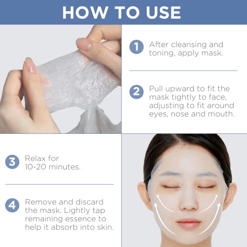1 korejska maska za lice - NMF ampula maska za lice 30 listova Jumbo za intenzivno hidrataciju hidratantna sa NMF za sve tipove kože