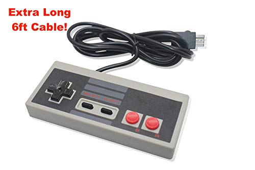 TheKidMall žičani kontroler za Nintendo NES Classic Mini Edition konzola za Video igre | ekstra dugačak 6 ' kabl sa 6-Pinskim konektorom kompatibilan samo sa NES Classic Mini Edition