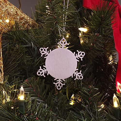 Nisam obična mama. Ja sam. Snowflake Ornament, Egipat Mau Cat Chinjoid Božićni ukras, neprimjereni pokloni za Egipatsku Mau Cat ,,