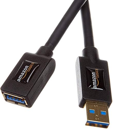 Basics USB 3.0 Produžni kabl - a-muški na A-ženski adapterski kabl - 9.8 stopa, štampač