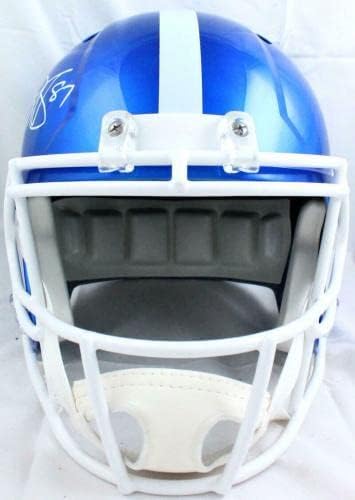 Reggie Wayne sa autogramom Indianapolis Colts F / S Flash Speed kaciga-BeckettW Holo-autographed NFL Helmets