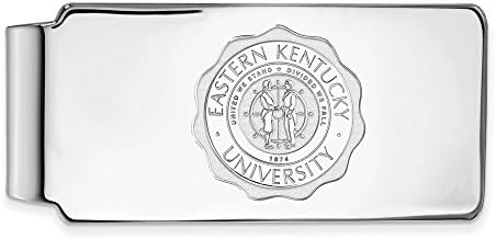 Logoart Srebra Istočnom Kentucky Univerziteta Novac Clip Crest