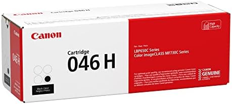 Canon originalni Toner, kertridž 046 Crni, velikog kapaciteta, 1 pakovanje, za Canon boju imageCLASS MF735Cdw, MF733Cdw, MF731Cdw, Lbp654cdw laserski štampač