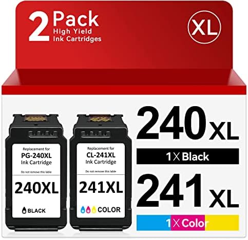 PG-240 XL/CL-241 XL kertridži sa mastilom zamena za Canon 240xl 241XL kombinovano pakovanje, Fit Za Canon PIXMA MG3620 MG3600 TS5120 MG3520 MG2120 MX452 MX512 Mx532 MX472 štampač