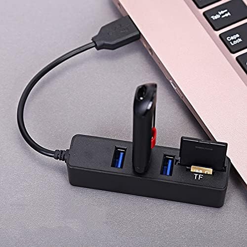 SJYDQ Tip C HUB čitač kartica 2 u 1 Tip-C OTG USB 2.0 Hub Splitter Combo 3-Port SD/TF čitač kartica USB 2.0 Hub Splitter 2.0 Multi