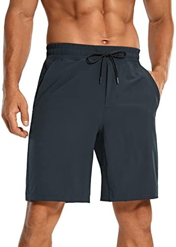 CRZ Yoga muške kratke hlače za vježbanje bez košuljice - 7 / 9 sportske sportske sportske hlače za teretanu sa džepovima