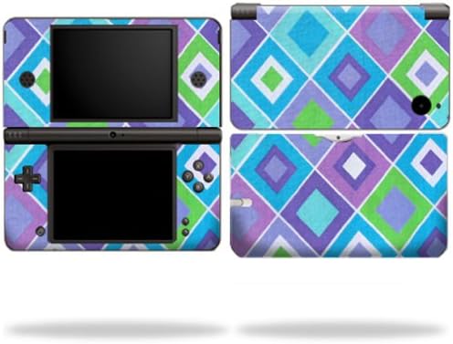 MightySkins koža kompatibilna sa Nintendo DSi XL naljepnicom za omotavanje kože Pastel Argyle