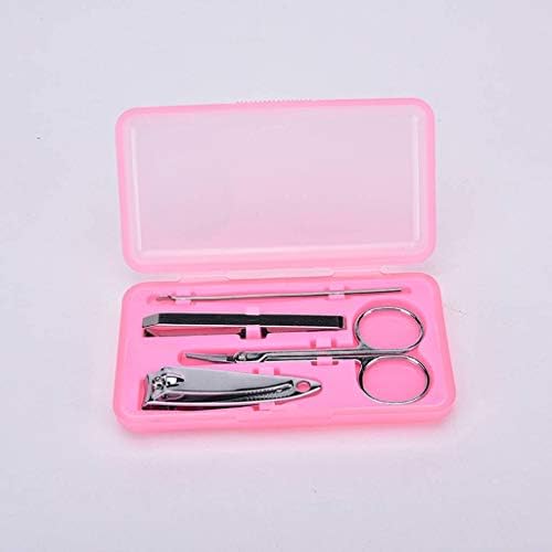 TJLSS 4pcs / set Professional Pedikura Manikir set za nokte Cuticle Clipper Tool Prijenosni putni higijenski kit za nokte