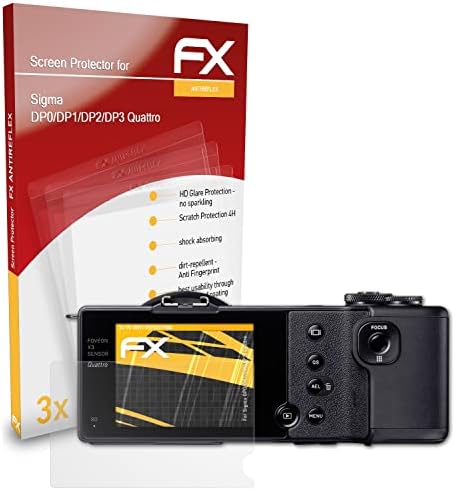 ATFolix zaštitni ekran kompatibilan sa SIGMA DP0 / DP1 / DP2 / DP3 Quattro ekran za zaštitu ekrana, anti-reflektirajućom i udarnim