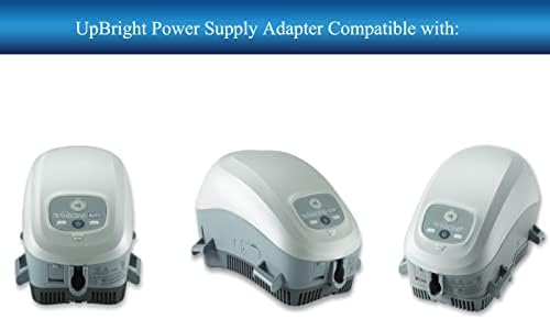 UpBright Car DC Adapter kompatibilan sa Somnetics Transcend II 2 prijenosni miniCPAP Mini CPAP mašine 503042 E0601 TR-503013 TR503013