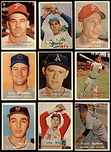 1957. topps serije 4 kompletan set vg / ex