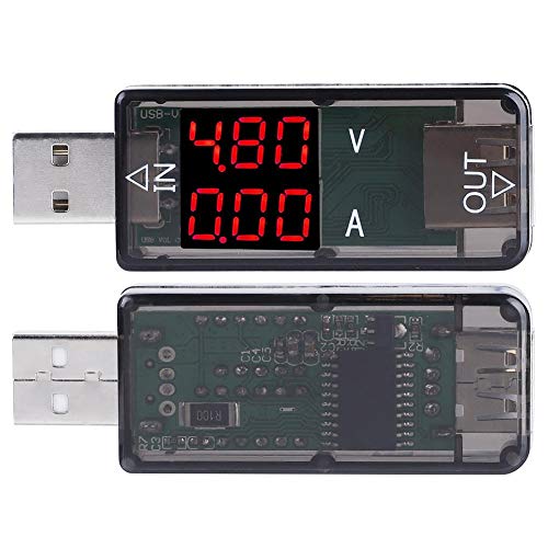 USB Tester, USB boja LCD voltmetar ampermetar trenutni metar multimetar punjač USB Tester USB napon Tester 2. 8x1x0. 4inch