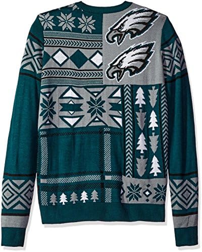 Foco NFL zakrpe ružni džemper