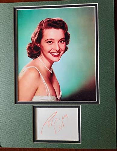 Patricia Neal JSA Coa potpisala je rez matiran na 11x14 sa autogramom za fotografije