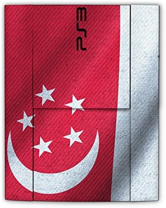 Sony Playstation 3 Superslim dizajn kože zastava Singapura naljepnica naljepnica za Playstation 3 Superslim