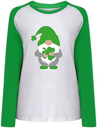 Saint Patricks Dan Vrhovi Ženska Djetelina Meka Crewneck Plus Veličina Odmor Irski Bluza