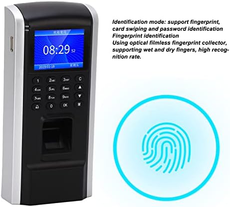 Jopwkuin Mašina za prisustvo, USB interfejs sat vremena prolaz Smart Fingerprint brza identifikacija za školu za fabriku