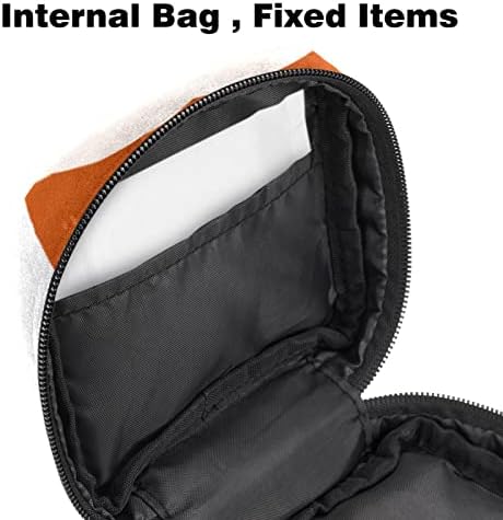 ORYUEKAN torba za odlaganje higijenskih uložaka, prenosive torbe za menstrualne jastučiće za višekratnu upotrebu, torbica za odlaganje tampona za žene djevojke, životinja iz crtića Fox