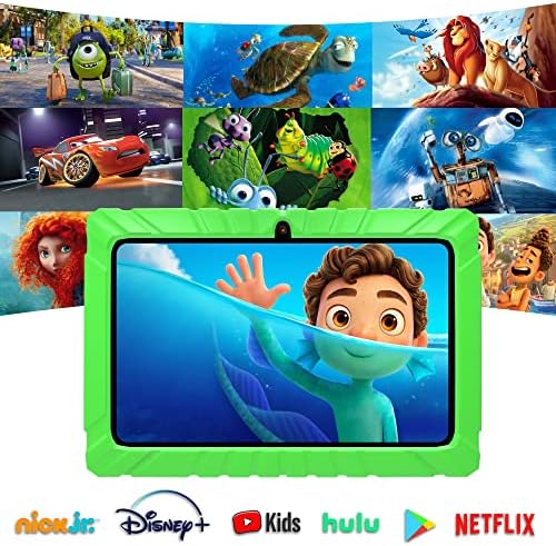 Contixo V8 tablet za djecu i H1-Fox Disching runove slušalice, dođite s torbom za čahure, tablet za učenje, porodična veza za roditeljsku