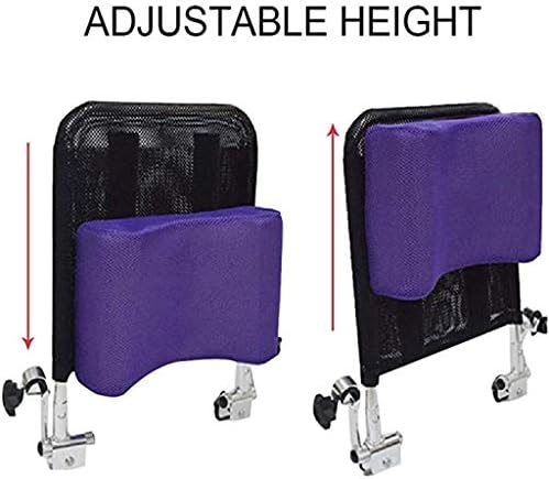 BBYL jastuk za jastuk Jastuk, univerzalan za samohodna kolica za invalidska kolica nosač vrata (crvena, ljubičasta, crna)