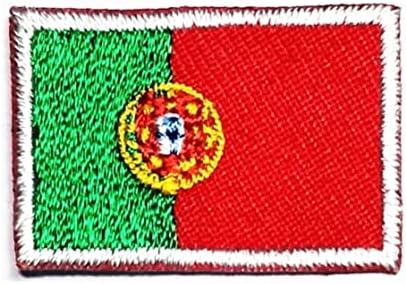 Kleenplus 2kom. 0, 6X1,1 INČ. Mini Portugal Zastava Patch zastava država Nacionalni zakrpe za DIY jaknu majica traperice šešir kostim