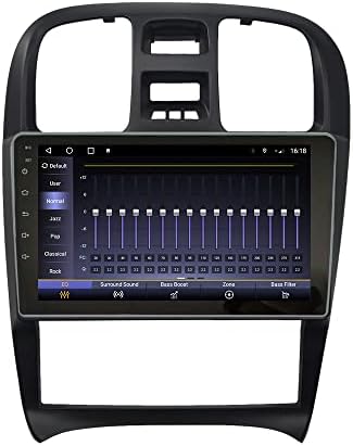 Android 10 Autoradio auto navigacija Stereo multimedijalni plejer GPS Radio 2.5 D ekran osetljiv na dodir zahyundai Sonata 2004-2008 Okta jezgro 4GB Ram 64GB ROM