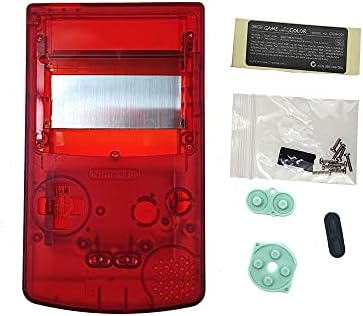 Nova prilagođena kućište za gameboy boju GBC IPS v3 LCD laminirani setovi s gumenim provodljivim jastučićima