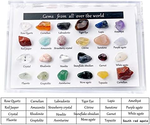 Jeweli 1521 PCS 2022 Advent Calendar Mini prirodni kristalni kamen kamenja Minerali i fosili za djecu entuzijasta geologije, kompletna