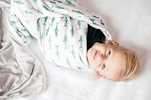 Velika premium pletena beba 3 sloj rastezljivi prekrivač pokrivač pacifika bakra bisera