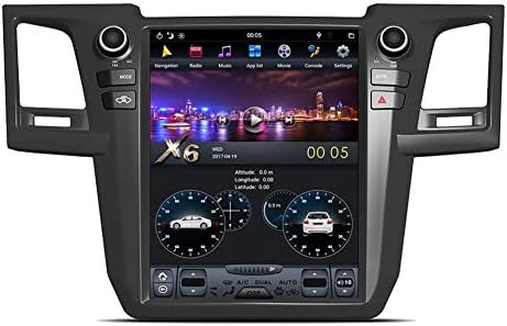 Flyunice 12.1 inčni Android 8.1 IPS ekran Tesla stil 6 jezgro 4GB RAM Auto Stereo Radio Glavna jedinica za Toyota Fortuner Revo 2004-2015 Auto A / C ugrađeni Carplay GPS Navi Bluetooth multimedijski uređaj