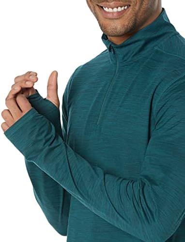 Essentials Muška tehnološka stretch majica sa patentnim zatvaračem