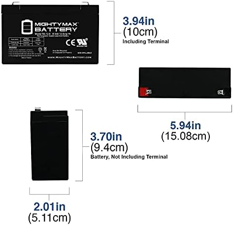 6v 12AH F2 kompatibilna baterija za APC rezervne kopije 900, Bk900-2 Pakovanje