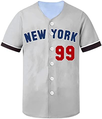 Tifiya New York 99/23 tiskani bejzbol dres NY bejzbol ekipne košulje za muškarce / žene / mlade