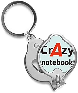 Kratka najbolje cool crazy notebook jotter džepne tačke za nokte za nokte makaze od nehrđajućeg čelika rezač