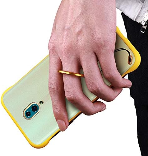 INSOLKIDON kompatibilan sa Oppo Reno Case PC Frameless Hard Back Cover Phone Protective Shell mat Scratchproof viseća kopča zaštitna