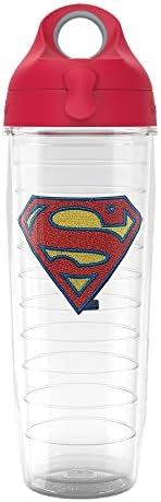 Tervis DC Comics Superman Logo izrađen u SAD-u dvostruko zidni izolirani tulirani, 24oz boca vode, klasična