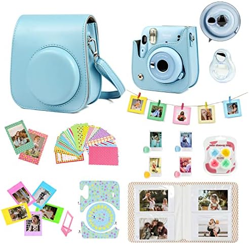 Komplet dodatne opreme WOGOZAN kompatibilan sa Fujifilm Instax Mini 11 jorgovanom ljubičastom Instant filmskom kamerom za djecu uključuje