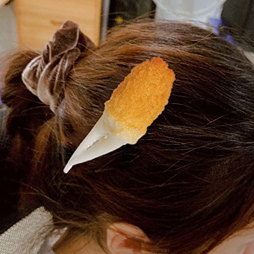 Simulirana Food Hairpin Hair Clip Funny Duckbill Clip Cartoon Design Hair Accessories For Women Girls