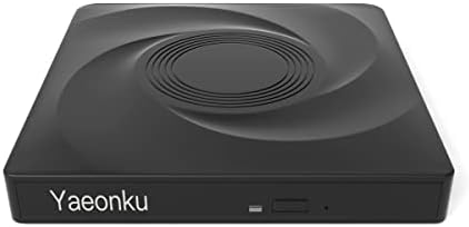 Yaeonku nadograđeni eksterni CD / DVD + / - RW pogon USB 3.0 Tip-C,uređaj / uređaj Ultra Slim prijenosni CD ROM pisac,prijenosni DVD