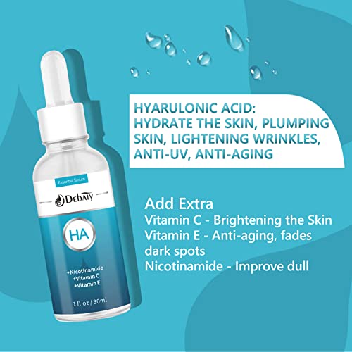 Serum hijaluronske kiseline za lice i organski Vitamin-C Serum za hidratantnu kremu za lice