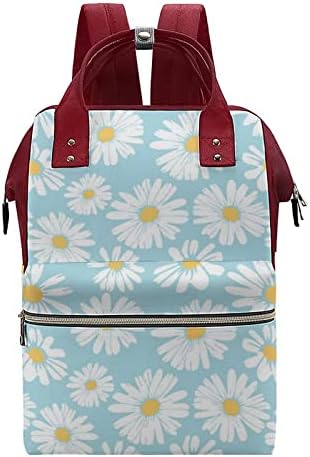 Daisy cvijeća pelena ruksak ruksak velikih kapaciteta torba na rame Vodootporna putnička mama torba