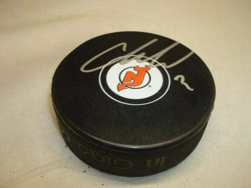 Cory Schneider potpisao New Jersey Devils Hockey Puck Autographed 1C-Autographed NHL Pucks