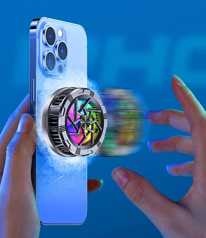 Magnetni hladnjak za igranje, prenosiv mobilni radijator sa 30 podesivih načina, silika nano materijala, visoko efikasan super-tihi