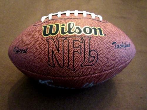 Franco Harris Pittsburgh Steelers Hof potpisao je auto vtg Wilson NFL Fudbal JSA - AUTOGREMENT Fudbal