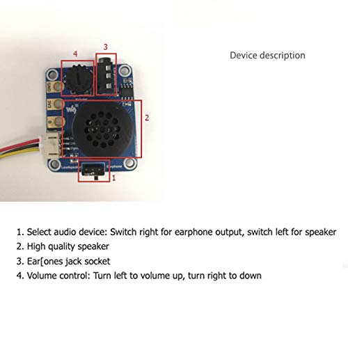 Modul za proširenje zvučnika za Micro: Bit Microbit, kao muzički uređaj, podešavanje jačine zvuka, za Arduino 3.3V 5V