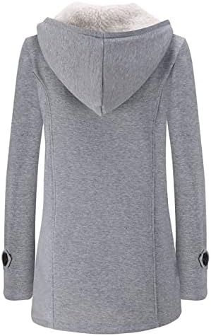 Ženske proljetne bluze toplo dugi rukav pulover s kapuljačom kapuljač kaputičarski kaput kaput-kopče Osnovne odjeće Osnovni vrhovi