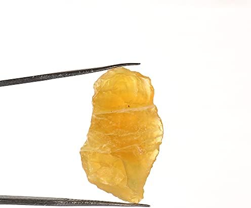 GEMHUB 16 CT Grubo žuti opal kamen za ozdravljenje, omotač žice, nakit izrada labavog dragulja