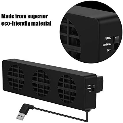USB ventilator za hlađenje, kompaktni ekološki nosač hladnjaka učinkovito prenosiv za igru ​​konzolu