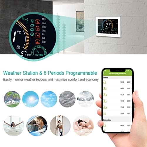 BKDFD Smart Home Termostat Električni / Vodood Podno podno grijanje Naslovnica Kontroler